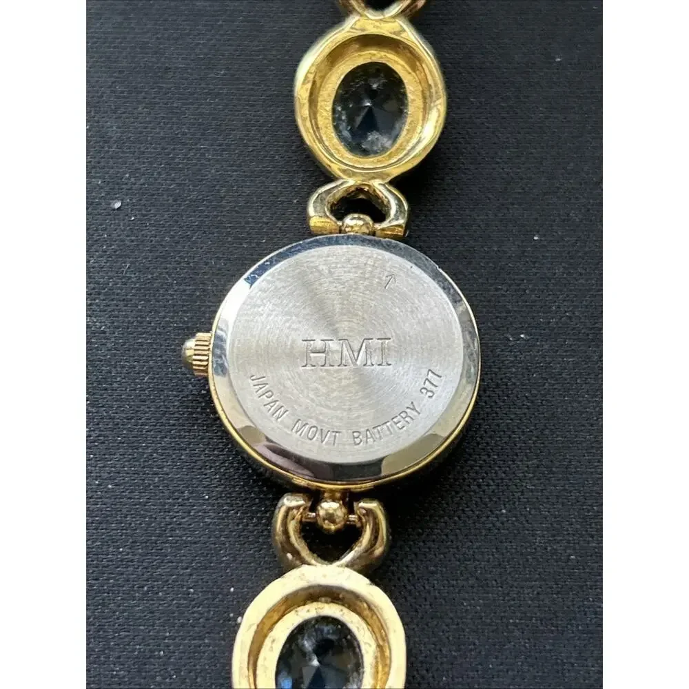 HMI Gold Tone White Dial Women’s Quartz Watch